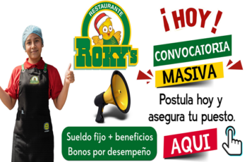 ¿Buscas trabajo? Roky’s tiene vacantes disponibles