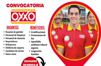 Vacantes disponibles para trabajar en OXXO México