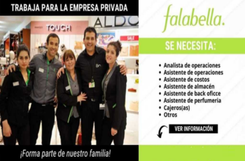 Bolsa de Trabajo Saga Falabella: Vacantes para diversos perfiles
