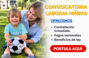 Convocatoria de Empleo para Niñeras | Detalles de la Oferta Laboral